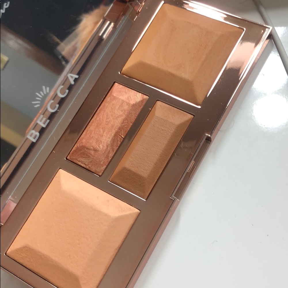 Becca medium to deep face palette
